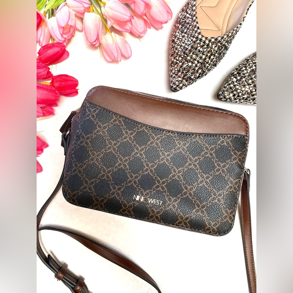 Nine West Crossbody Brown Purse
